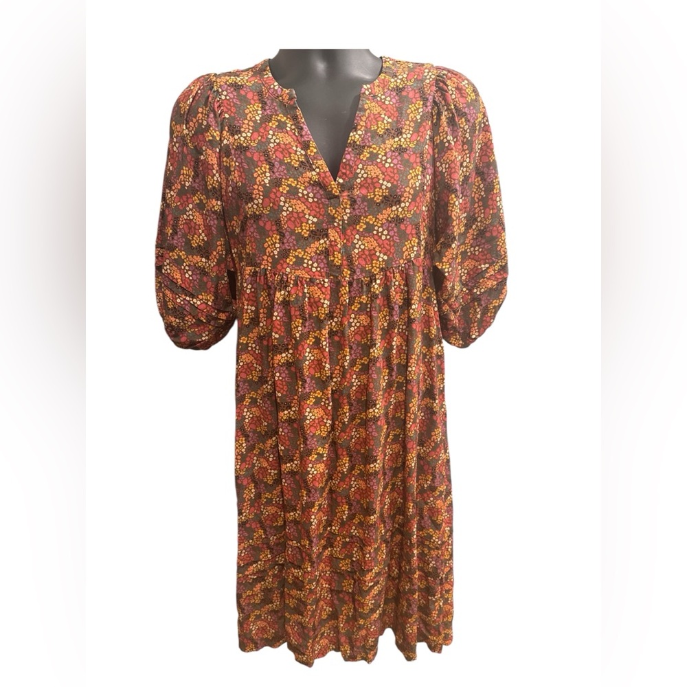 Marine Layer Multicolor Patterned Dress XS